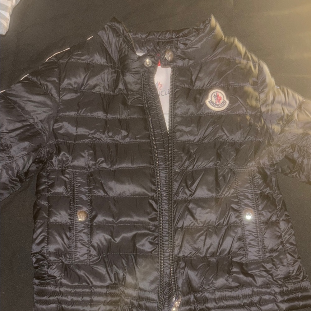 Moncler Black Puffer Jacket